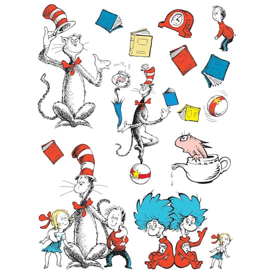 Cat in the Hat&#x2122; Large Characters Bulletin Board Set